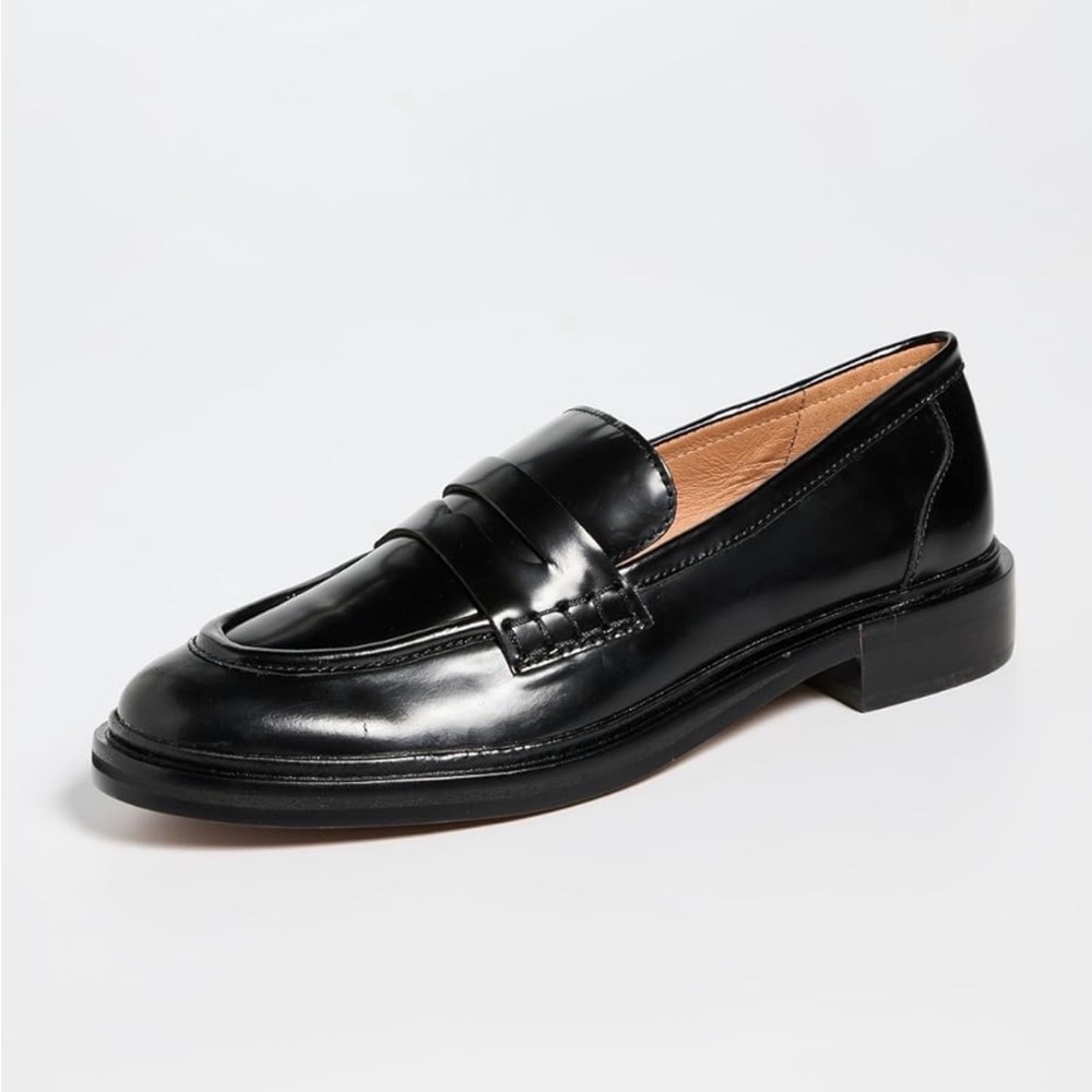 Madewell The Vernon Loafers Black size 8